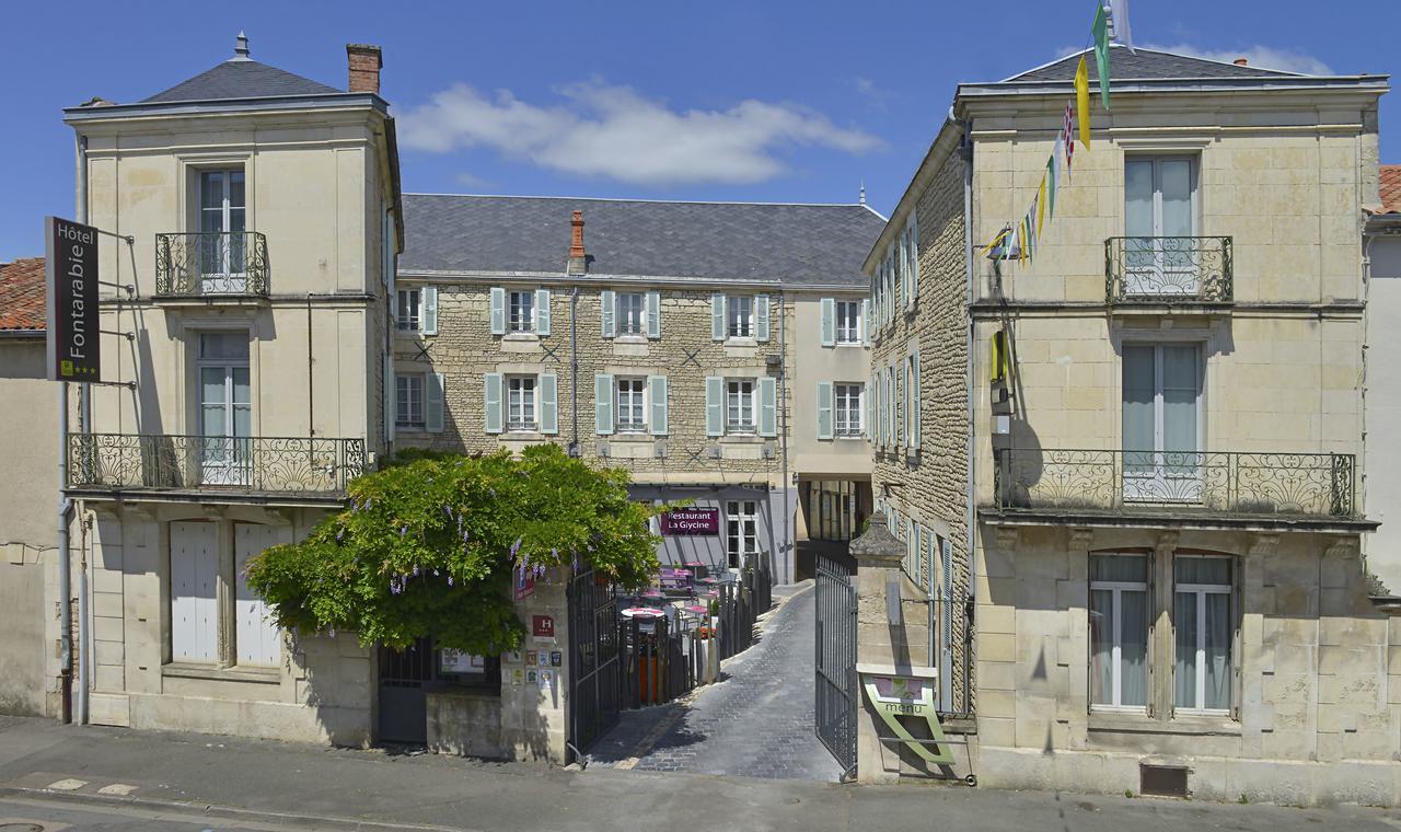 Hotel Logis Le Fontarabie Fontenay-le-Comte Zewnętrze zdjęcie